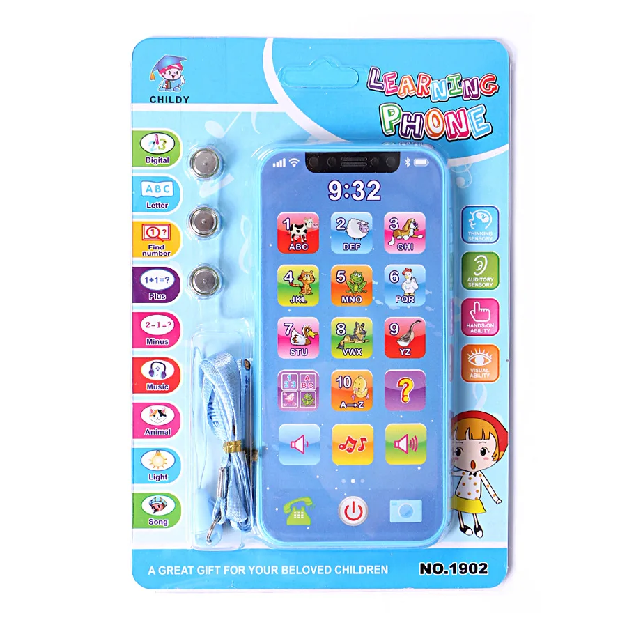 

multifunction Machine Learning English/Russian/French/Spanish Mobile phone model learning machine children early Educational toy