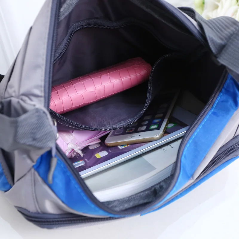 

Preppy style men and women's shoulder bag Brand high quality crossbody bag Contracted joker waterproof nylon casual bag light