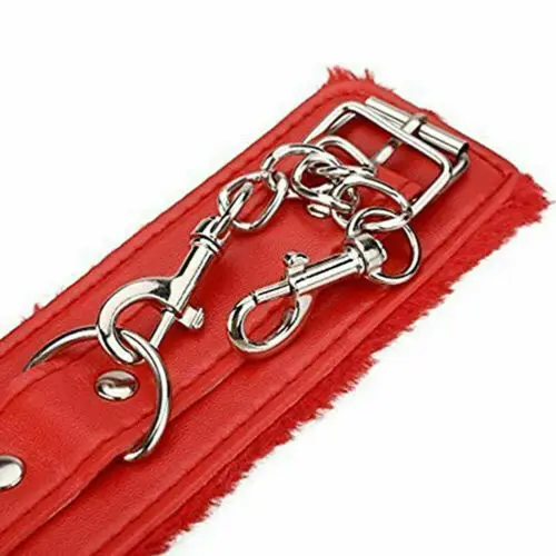 Из искусственной кожи наручники на запястье щиколотки скобы регулируемые
