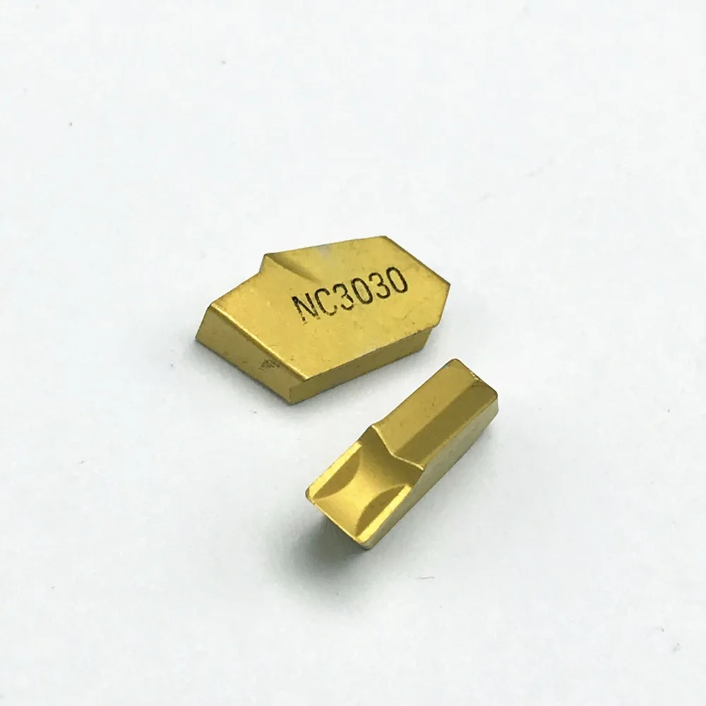 KORLOY SP400 NC3030 10PCS grooving carbide inserts + lathe cutter turning tool Parting off SP 400 | Инструменты