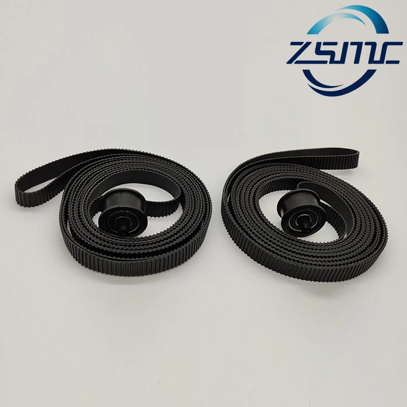 1х 24-дюймовый 44-дюймовый Каретный ремень с plluey Q6659-60175For HP designjet T610 T1100 2100 Z2100 Z3200 610 1100