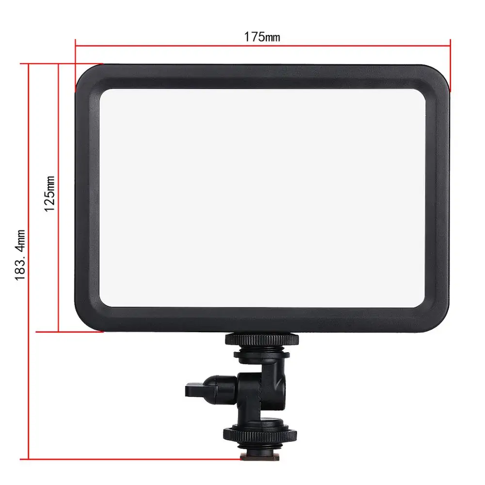 Yelangu LED-204 камера видео свет двухцветный осветительная панель для Sony Canon Nikon Pentax