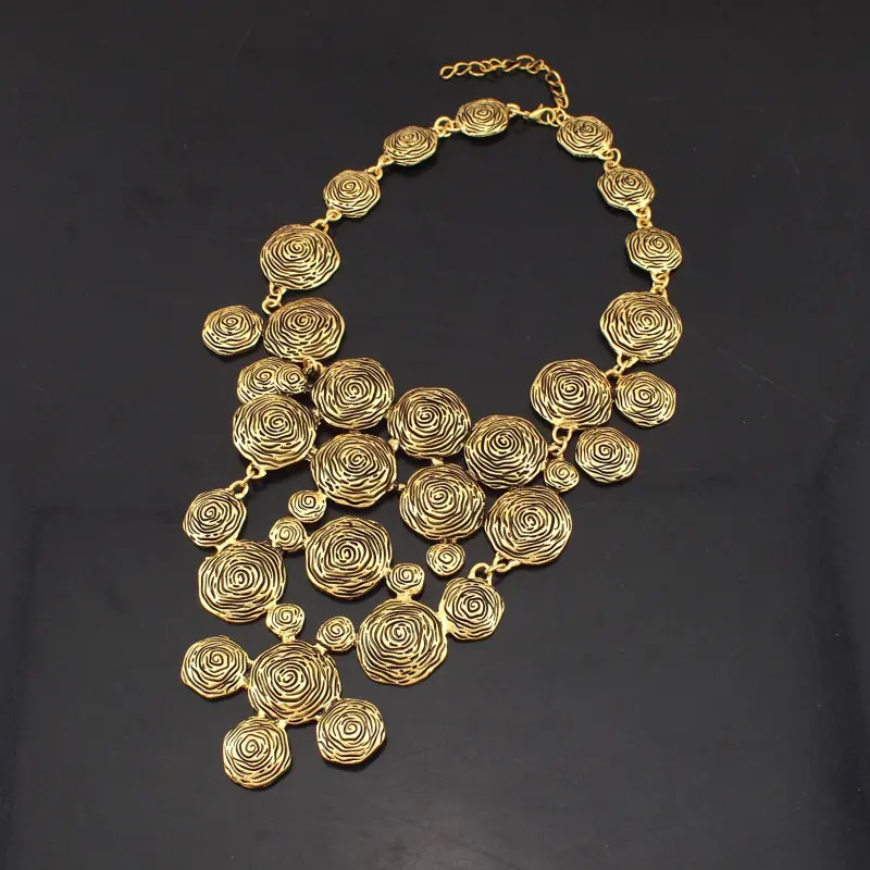 Женское винтажное массивное ожерелье MANILAI модные ювелирные изделия в богемном