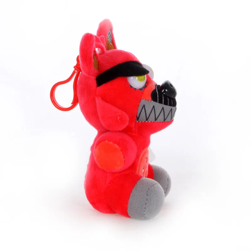 15 см полный размер мягкая плюшевая кукла на пять ночей с Фредди 4 FNAF детская игрушка Фокси медведь Фредди Бонни и Чика брелок плюшевая подвеска
