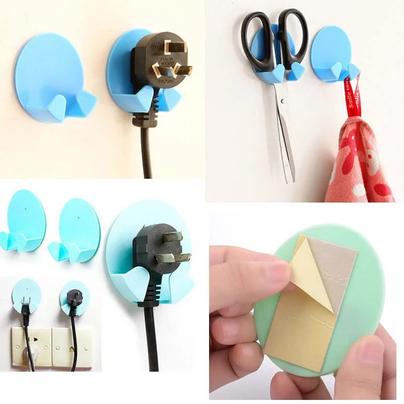 5 шт. настенные полки на клейкой основе розетки крючки станок и Мощность