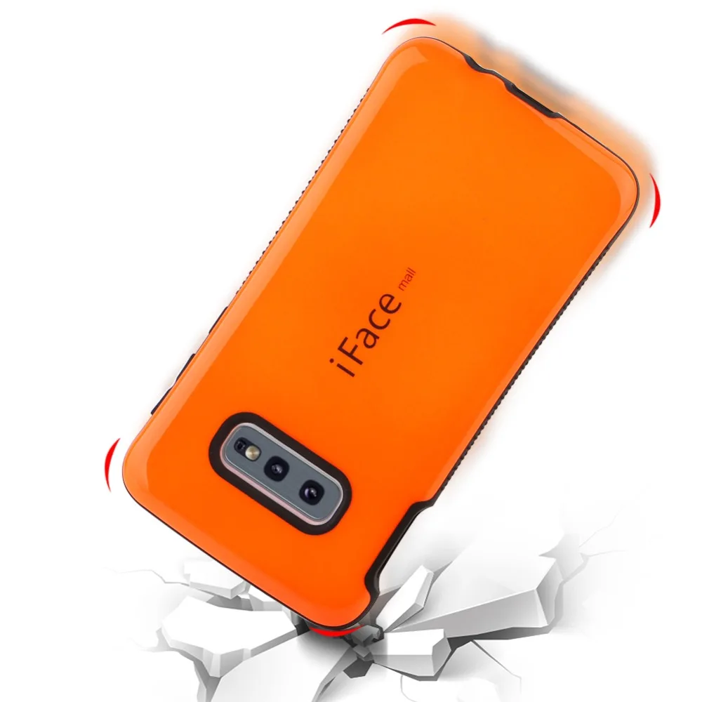 Iface mall для samsung Galaxy S10e чехол с защитой от ударов и воды в стиле Роскошный чехол для S10 Lite ТПУ жесткий защитный чехол Гибридный чехол-накладка корпус чехол для телефона