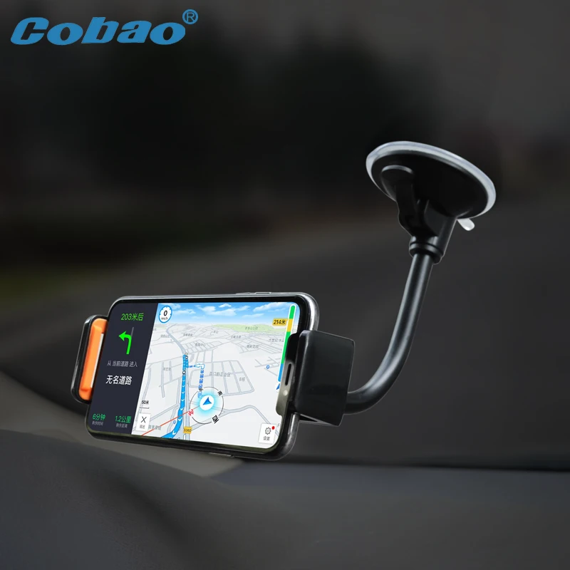 Cobao лобовое стекло Автомобильный держатель Универсальный гибкий 360 градусов