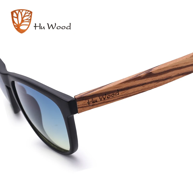 HU WOOD брендовые дизайнерские солнцезащитные очки из натурального бамбука с