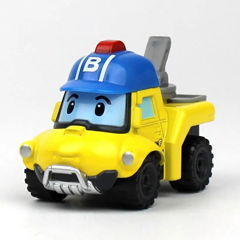 051 02 same picture Robocar Poli Модель Автомобиля Робот Поли Рой Хейли Аниме Фигурку Игрушки Автомобиль Корея детские Фигурки Игрушки Для Детей Подарки - Цвет: 051 02 same picture