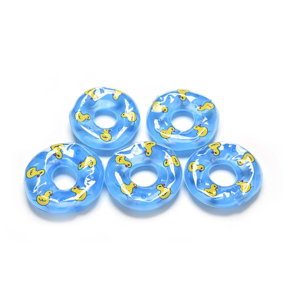 5 шт. Новинка 9 см плавательный круг спасательный пояс кольцо для куклы Барби