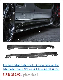 Для Mercedes CLA W117 CLA45 AMG задний разветвитель из углеродного волокна C117 CLA250 CLA260 задний бампер для губ задний разветвитель отделка 2013