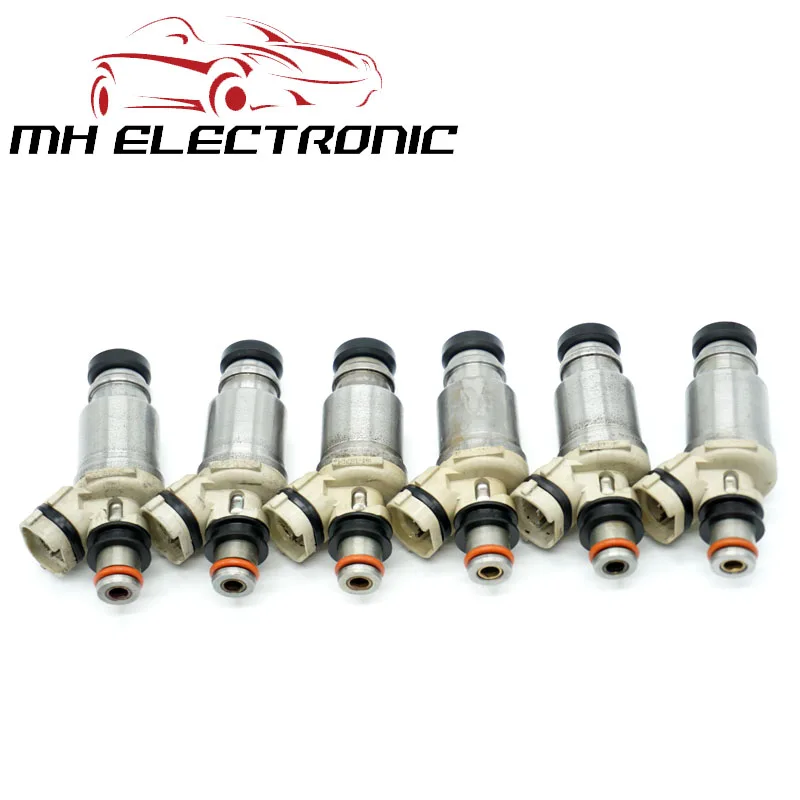 MH Электронный 6 шт. Топливная форсунка OE 195500-5670 MD308861 для Mitsubishi Pajero V20 3,0 L Montero SL 3.0L 1995 1996