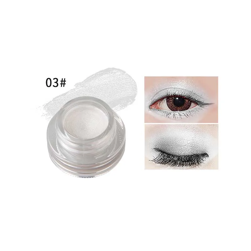 Niceface-E17059-3 Niceface, натуральные, 15 цветов, одиночные тени для век, кремовые, водонепроницаемые, стойкие пигменты, красный, зеленый цвет, мерцающие, Металлические тени для век - Цвет: Niceface-E17059-3