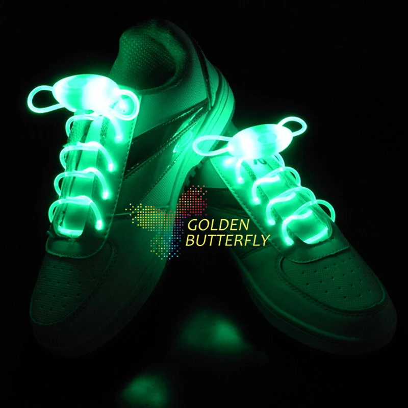 LED Shoelaces without retail package Luminous shoestring bootlace new generation more brightness free shipping | Тематическая