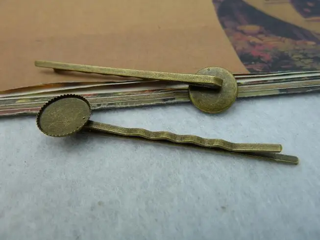 

20pcs 12*62mm stick 12mm ancient bronze hairpin Diy accessories vintage handmade materials