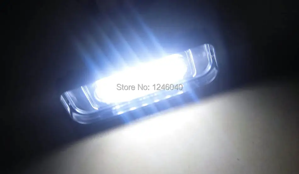 2Pcs Led License Number Plate Light For Benz W220 S-Class S280 S320 S500 S350 1999-2005 High brightness pure whtie | Автомобили и