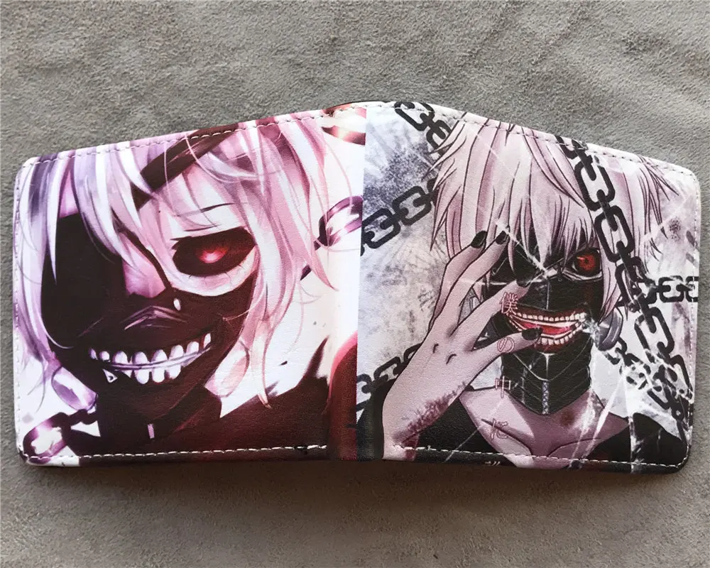 Токийский Гуль/Наруто/one piece/Death Note/Dragon Ball Z кошелек карман для монет Анимация Аниме Манга держатель для карт кошелек мужской кошелек