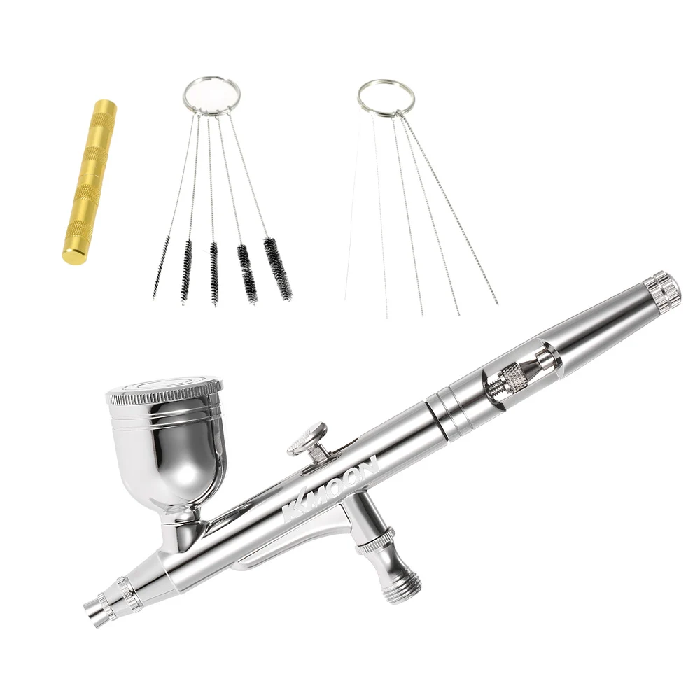 Аэрограф краскопульт 0 3 мм двойного действия для макияжа Для ногтей тату с