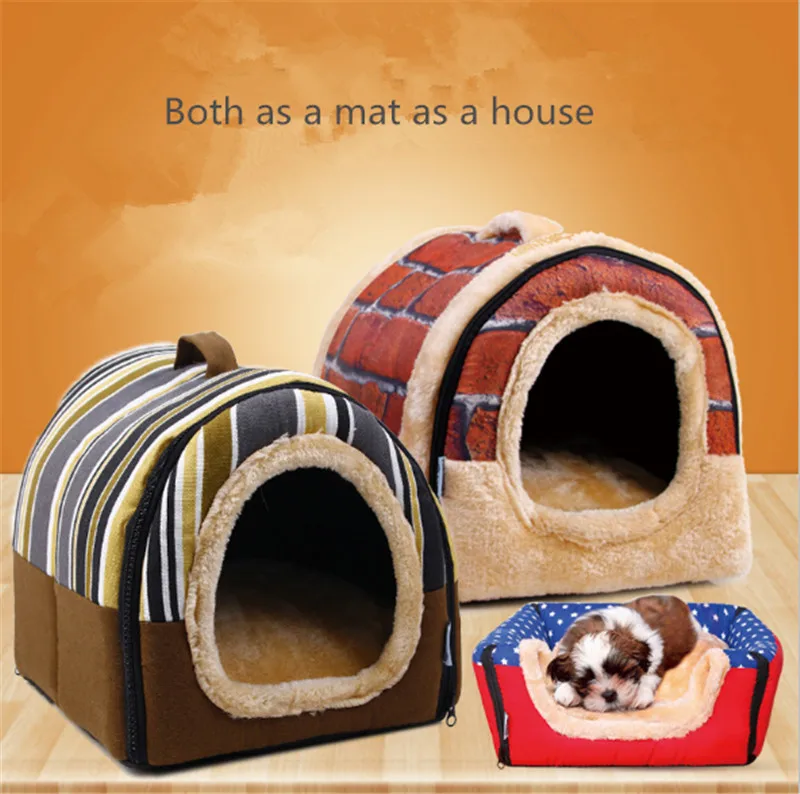 Pet Cat Igloo кроватка для небольшой собаки мягкая кровать Met дом Водонепроницаемый