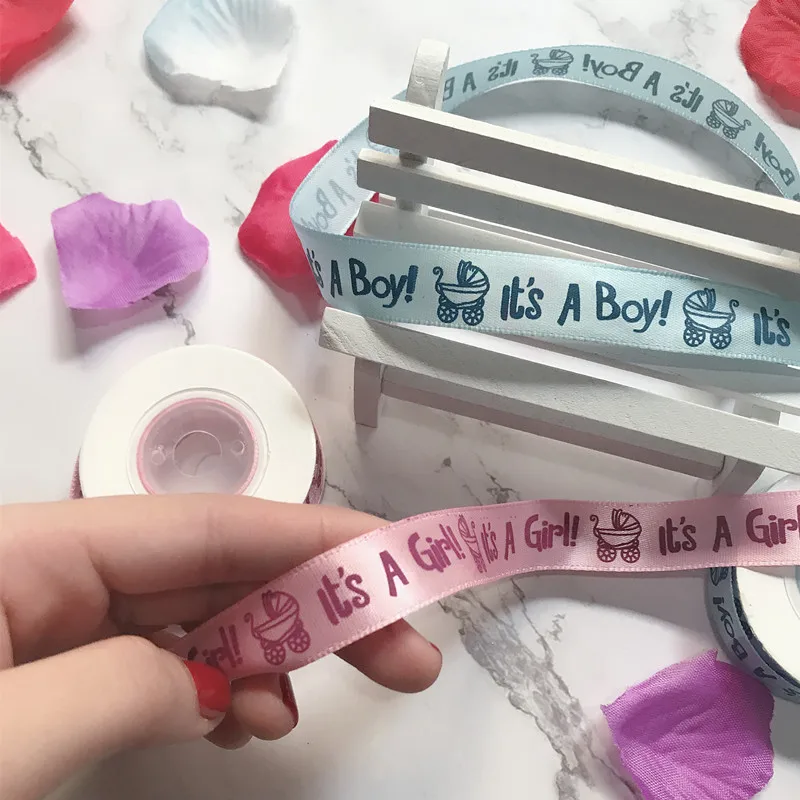 10 ярдов It's A BOY/ленточки для девочек драже Подарочная коробка конфет коробки