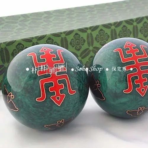 50 мм 40 Перегородчатые шарики baoding w/китайский почерк долговечность в нескольких