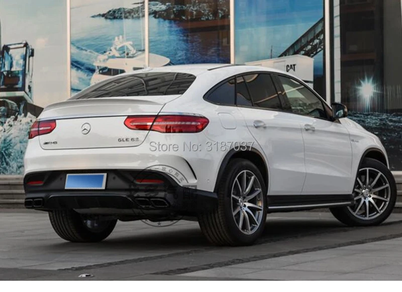 Спойлер для Benz GLc Coupe YC Неокрашенный задний спойлер на крыло крышу из АБС-пластика