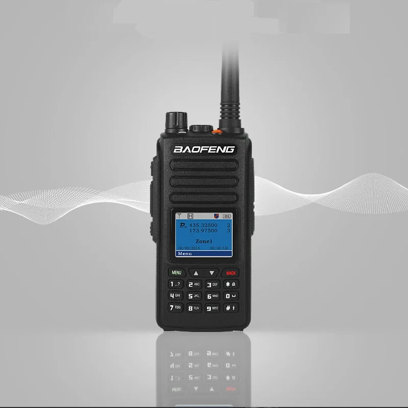 Портативная рация BAOFENG DM 1702 (GPS) VHF UHF Dual Band 136 174 & 400 470MHz Time Slot Tier 1 2 ham DMR transeiver|Рации| |