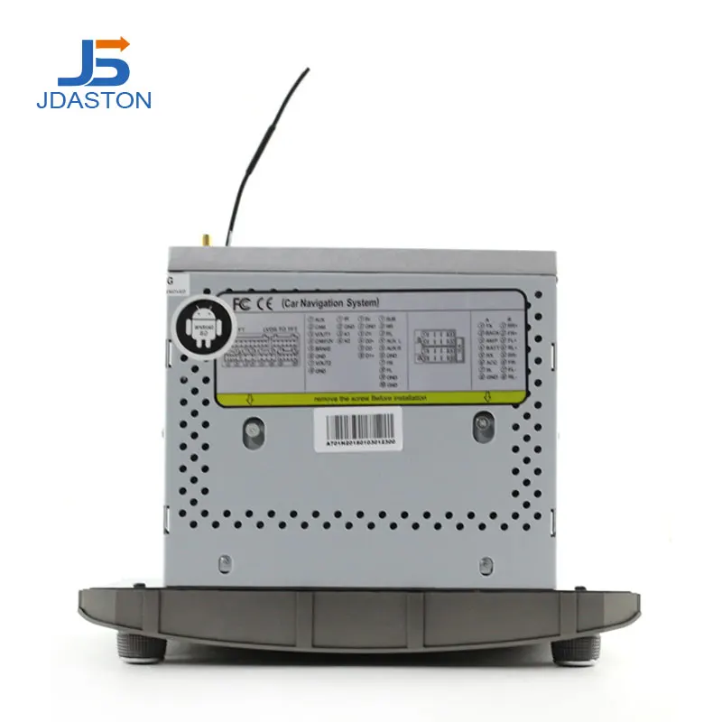 JDASTON Android 10 автомобильный мультимедийный плеер для Toyota Avensis/T25 2003-2008 2 Din Автомобильный Радио gps Навигация DVD CD ips стерео wifi