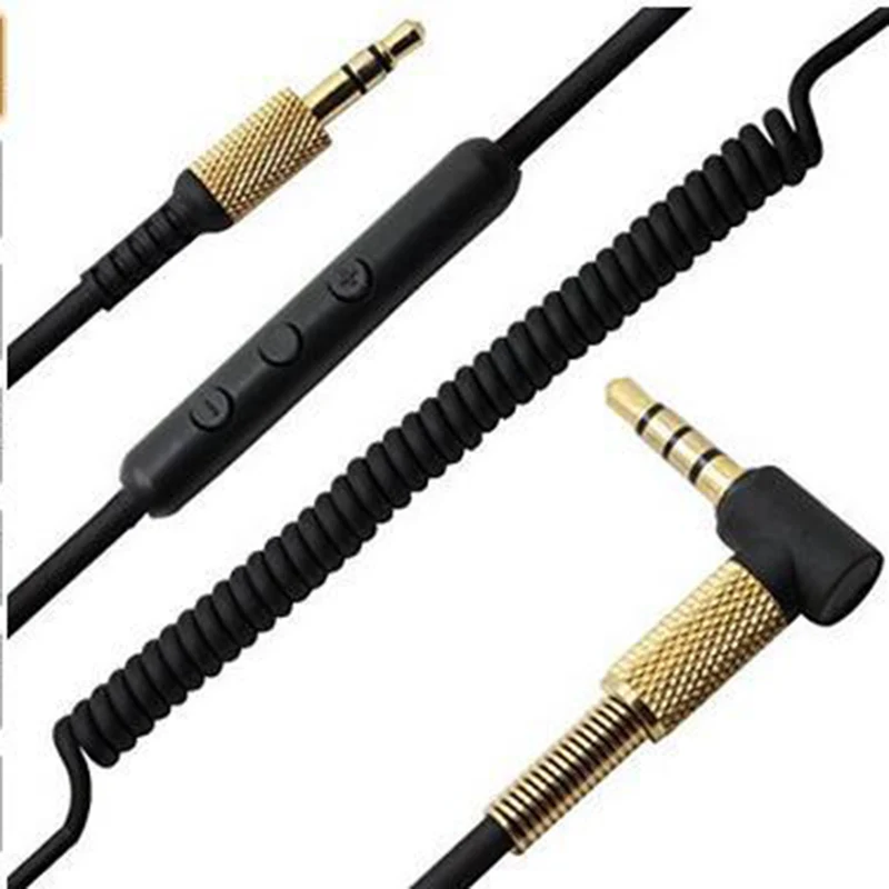 Кабель для наушников с разъемом 3 5 Jack Marshall Major 2 II bluetooth монитор шнуры микрофоном и