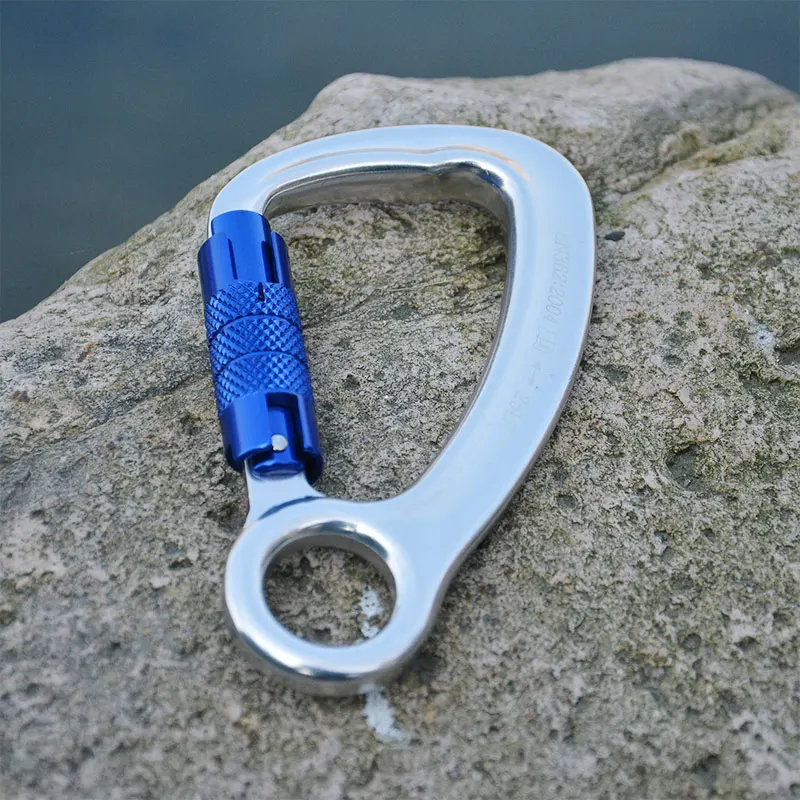 ASOL Профессиональный Два этап автоматический замок и карабин для скалолазания