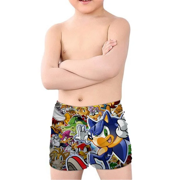 as picture THIKIN 3D игра Spla-toon детские купальные костюмы с принтом Летние плавки для детей мальчиков дышащий плавательный костюм купальный костюм для мальчиков - Цвет: as picture