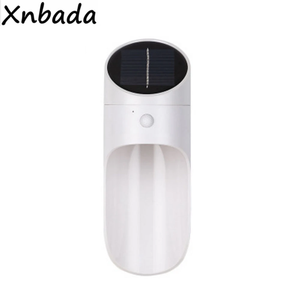 Светодиодный настенный светильник на солнечной батарее уличная