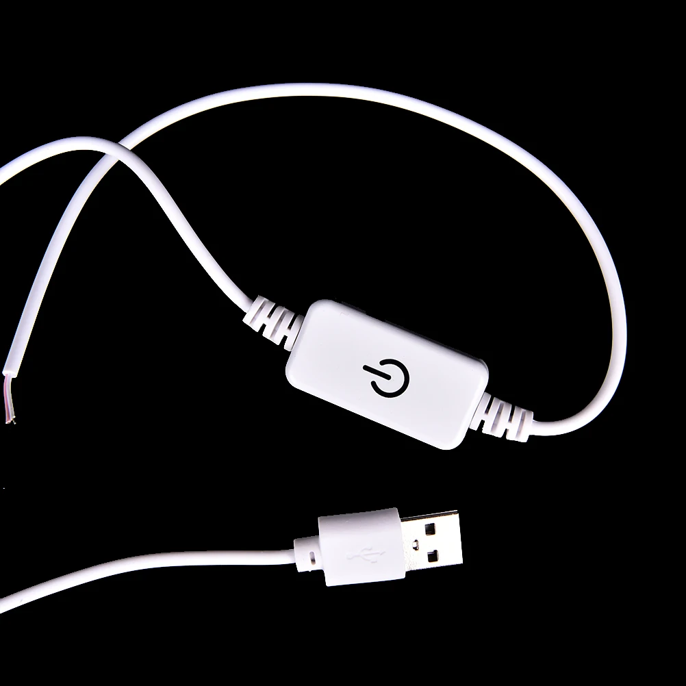 DC5-36V 2A Регулируемая яркость Белый USB светодиодный диммер сенсорный переключатель для светодиодной ленты переключатель-регулятор яркости лампы