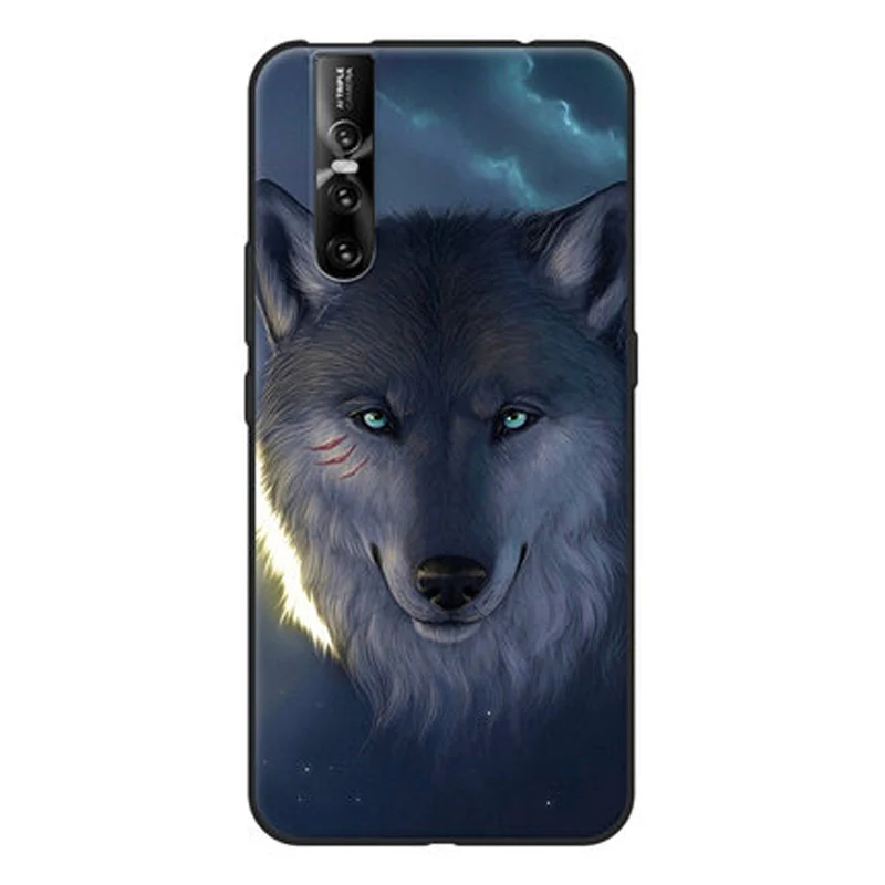 Чехол для Vivo V15 Pro мультяшный рисунок Мягкий Силиконовый ТПУ чехол телефона V15Pro