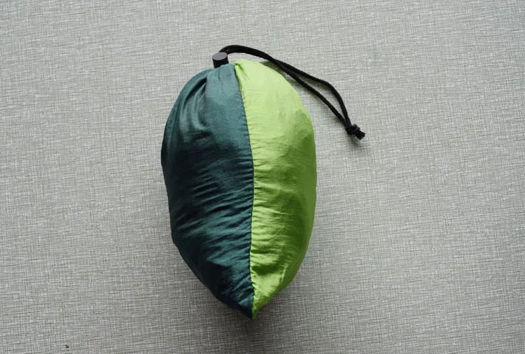 Портативный нейлоновый гамак для одного человека парашют ткань путешествий