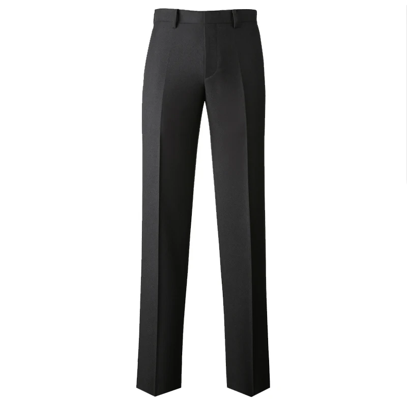 

2021 Brand New High Quality Fashion Men's Zipper Fly Wrinkle-resistant Suit Pants Formal Business Meeting Slim Fit Pants for Men