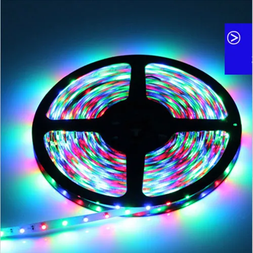 5 м DC12V SMD3528 IP65 водонепроницаемая светодиодная лента 60Led/M RGB Красочная освещение