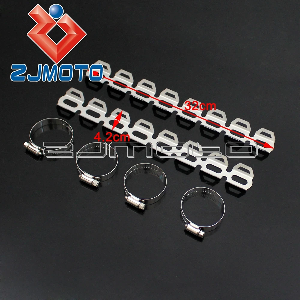 Чехол для выхлопной трубы мотоцикла Yamaha XT660R XT660Z XT1200Z BMW F800 700 650 GS Тепловая защита