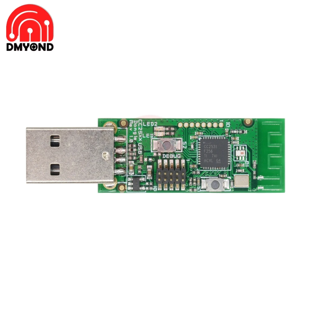 Беспроводная плата Zigbee Sniffer CC2531 модуль анализатора Packet Protocol USB интерфейс Dongle Capture
