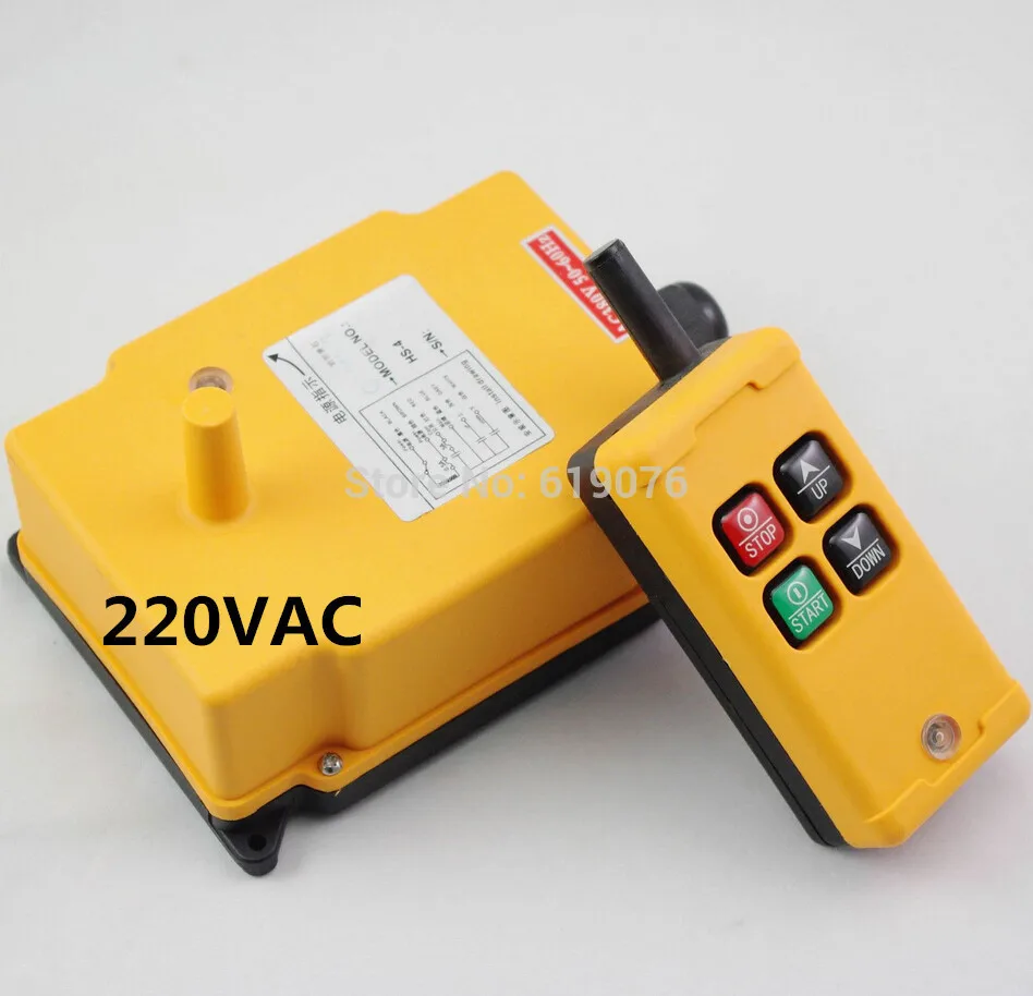 HS 4 220VAC Каналы Подъемный Кран Радио дистанционное управление Управление