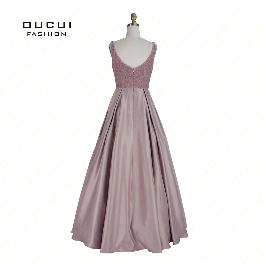 Реальные фотографии бальное платье подружки невесты жилет с кристаллами черный