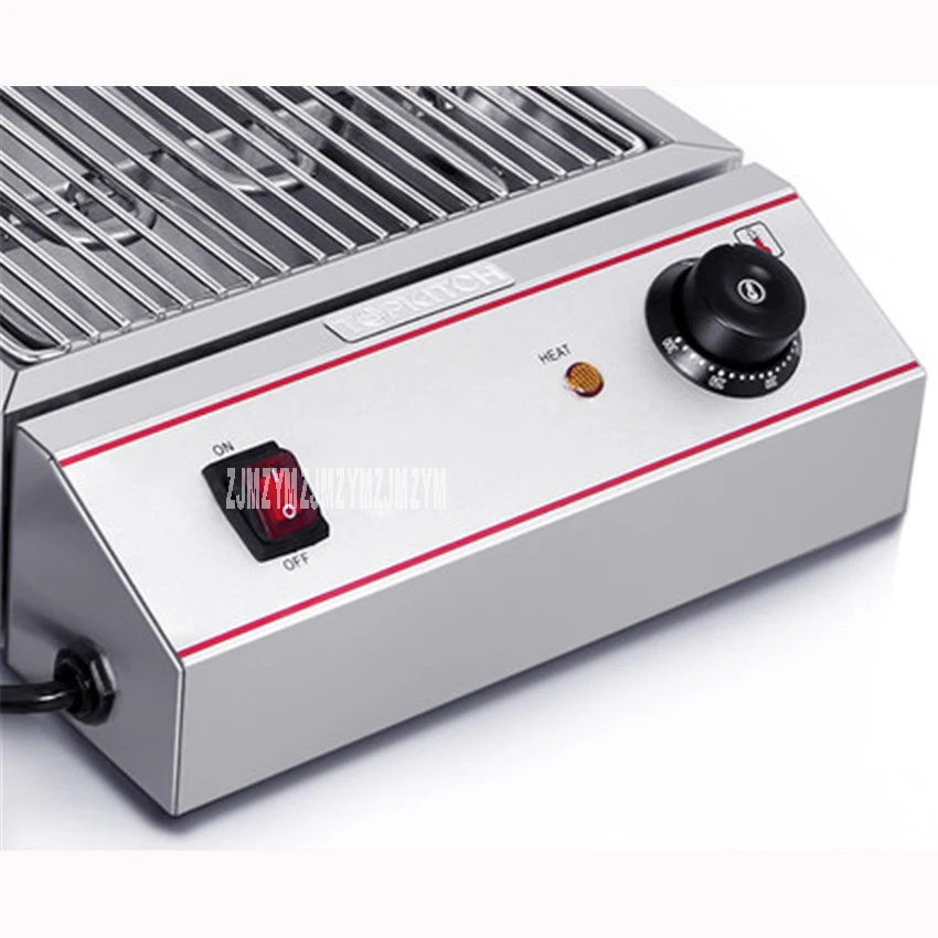 Фотопечь для барбекю без дыма с контролем температуры|electric commercial grill|commercial electric