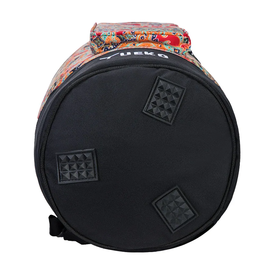 YUEKO Djembe Bag Sturdy Shoulder Straps High Quality and Durable African Drum Triple-layer Construction 12/14 inch | Спорт и