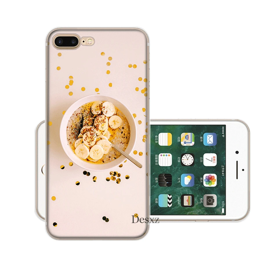 Чехол для мобильного телефона Desxz Food iPhone 6 6s 7 8 Plus 11 Pro X XS Max 5 5S SE |