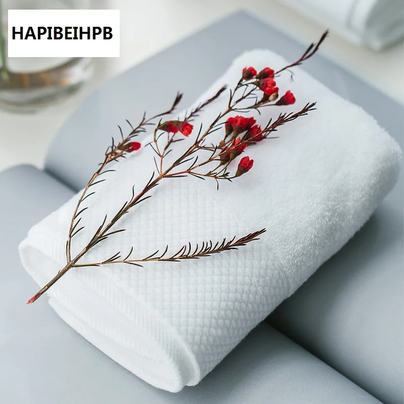 

35x75cm white super-thick face towel household towel set Hand Towel High Quality brand towel Bath Set New Home Cleaning 150g