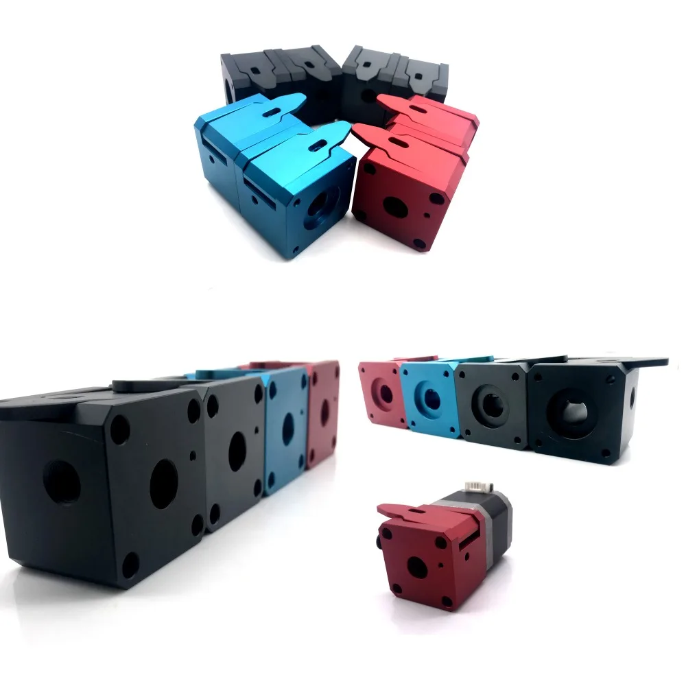 3d запчасти для принтеров комплект двухприводных редукторов экструдер комплект клонированный Btech обновление для Prusa i3 3d передаточный механизм принтера Мини боуд экструд
