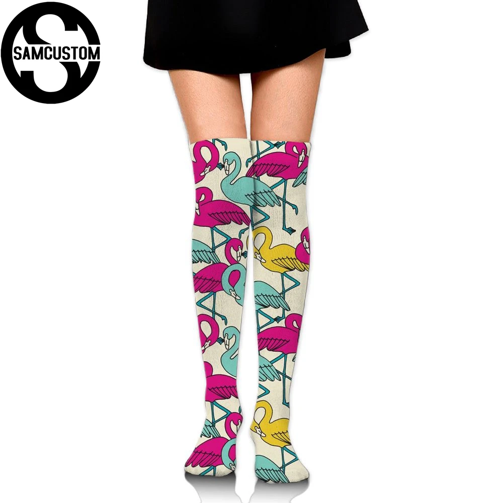 SAMCUSTOM студенческие нарядные гольфы для женщин хлопковые Гольфы выше колена