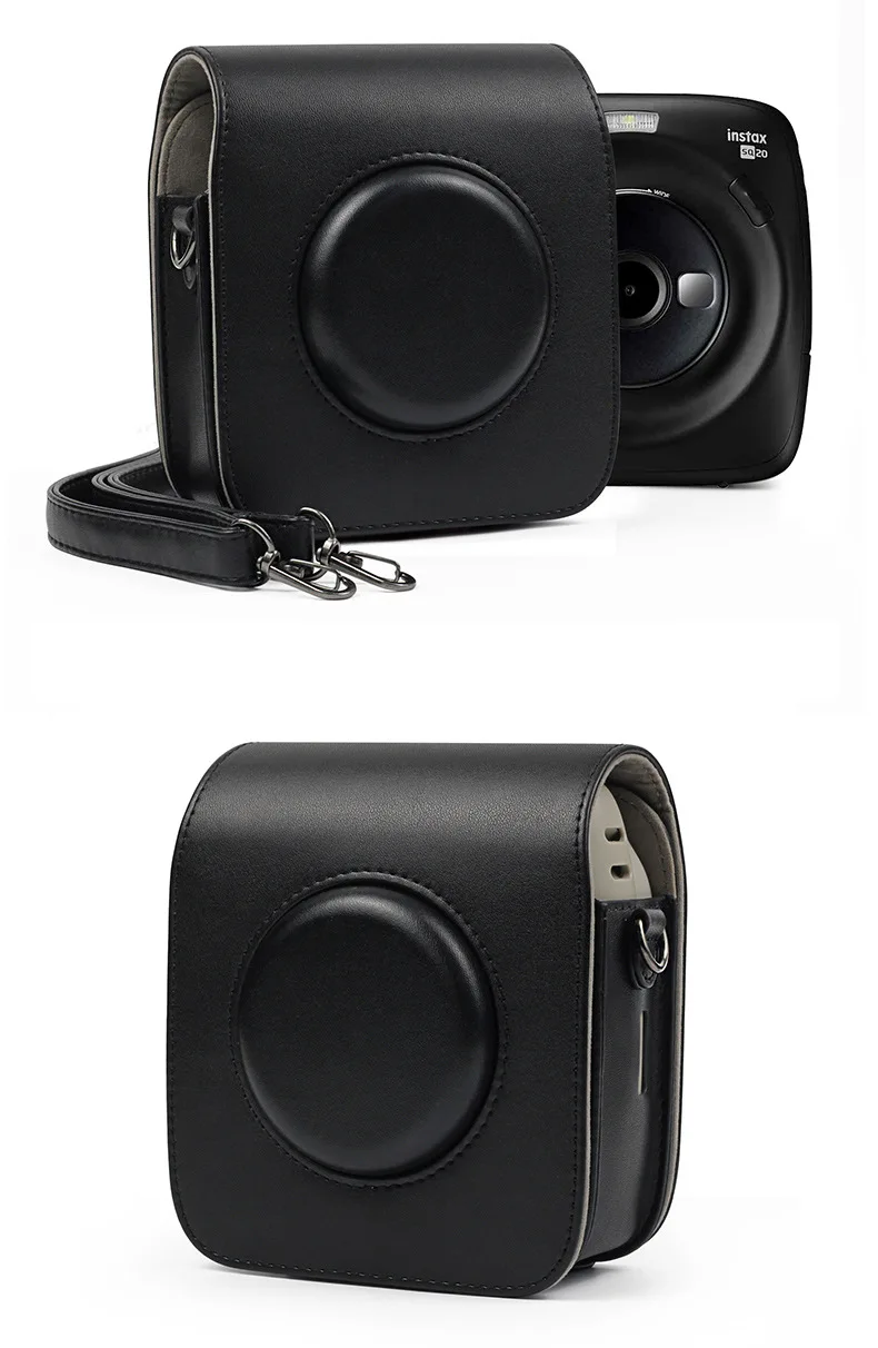 Для FUJIFILM Instax SQUARE SQ20 SQ10 сумка для камеры чехол из искусственной кожи винтажный наплечный ремень чехол для камеры защитный чехол для переноски
