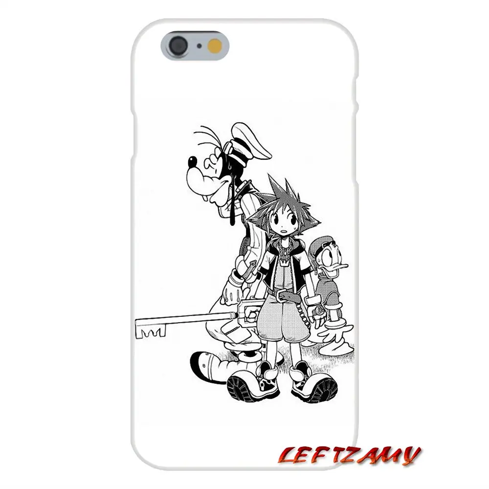 Kingdom Hearts Cool Best для iPhone X 4 4S 5 5S 5C SE 6 6S 7 8 Plus Аксессуары чехлы