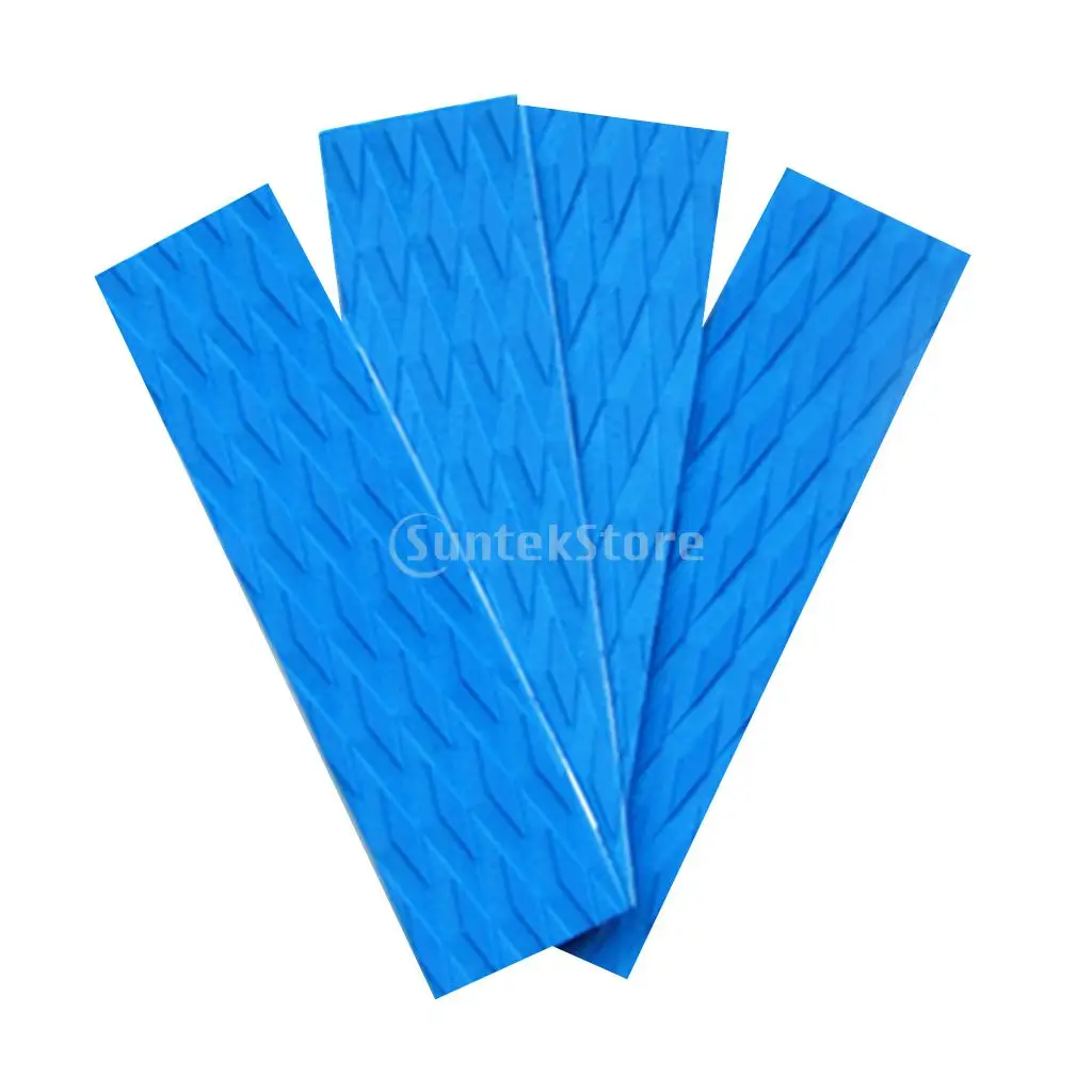 4 предмета в комплекте небесно голубой/серый бриллиант рифленая EVA серфинга SUP